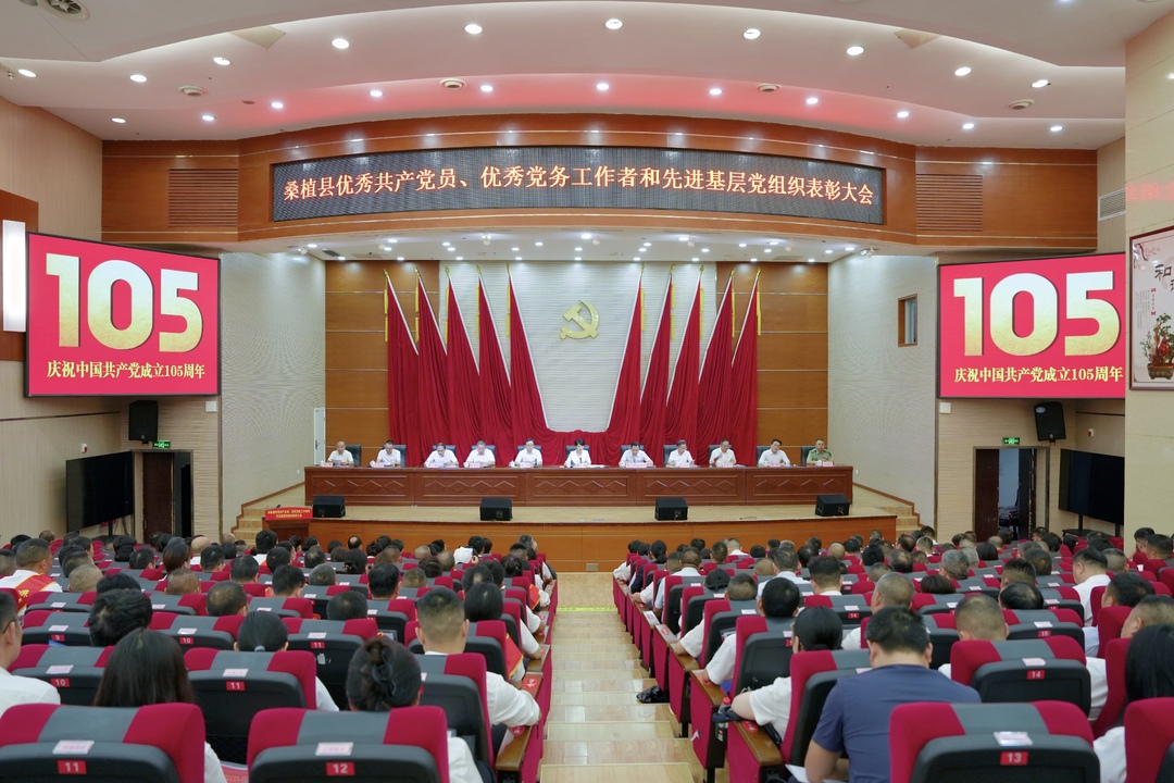 桑植县“两优一先”表彰大会召开