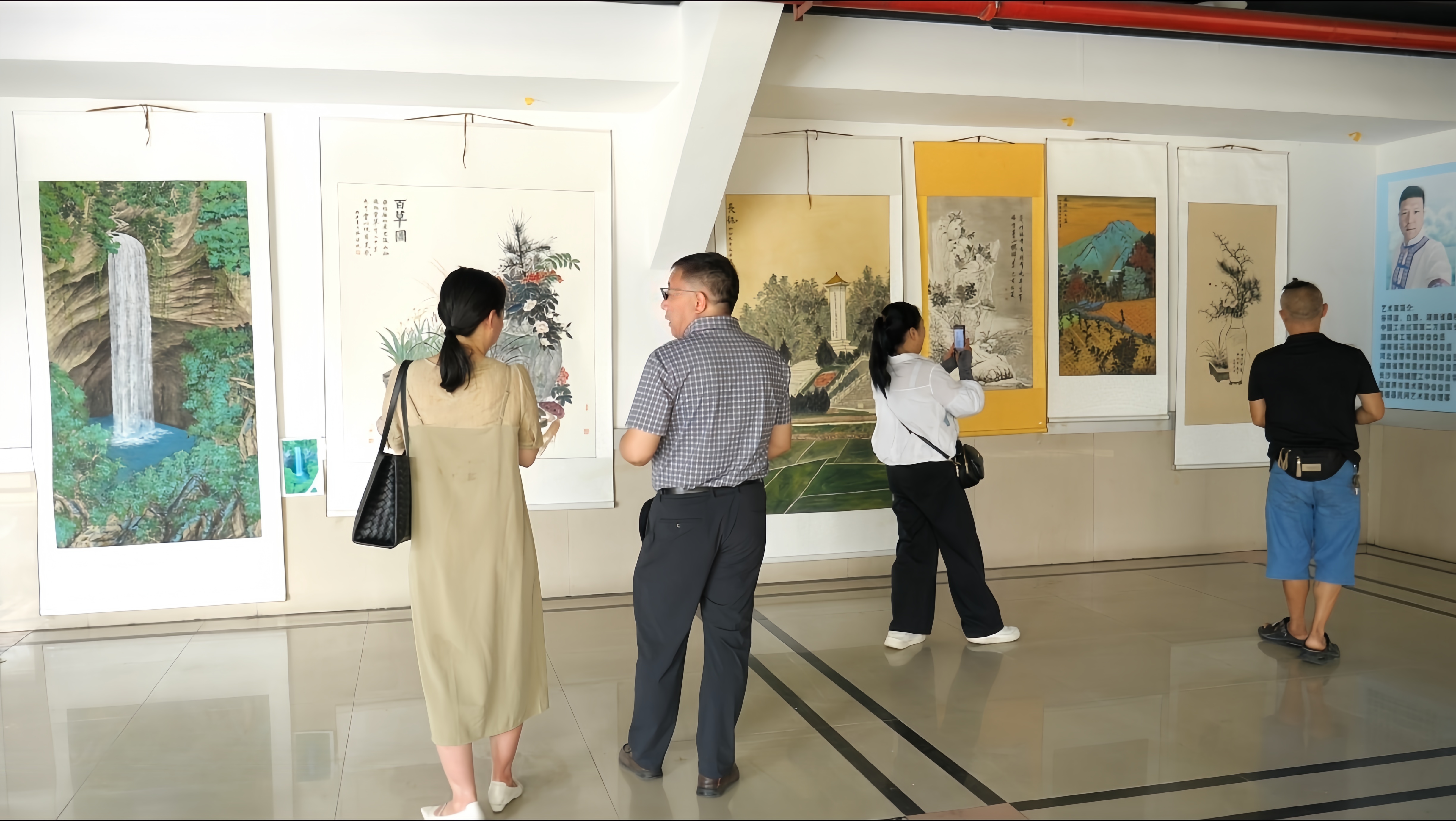 “桑植如画”谷祥波中国画作品展开展