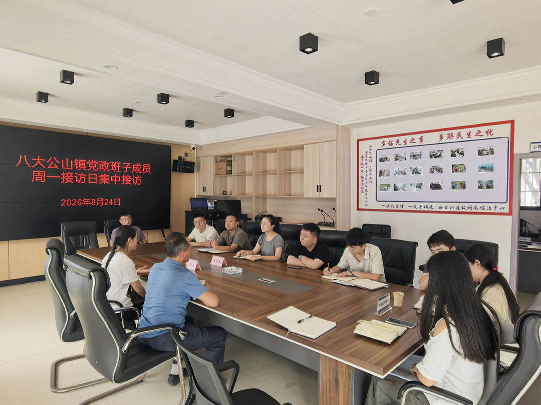 八大公山镇：两线三访聚民意 实干担当解民情