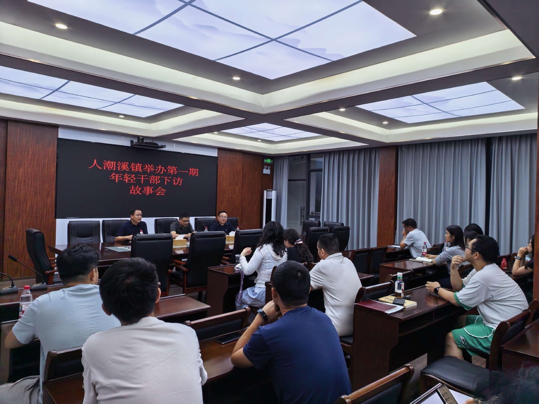周一来说事丨人潮溪镇：青年下访听民声 深耕“三访三化”解民忧