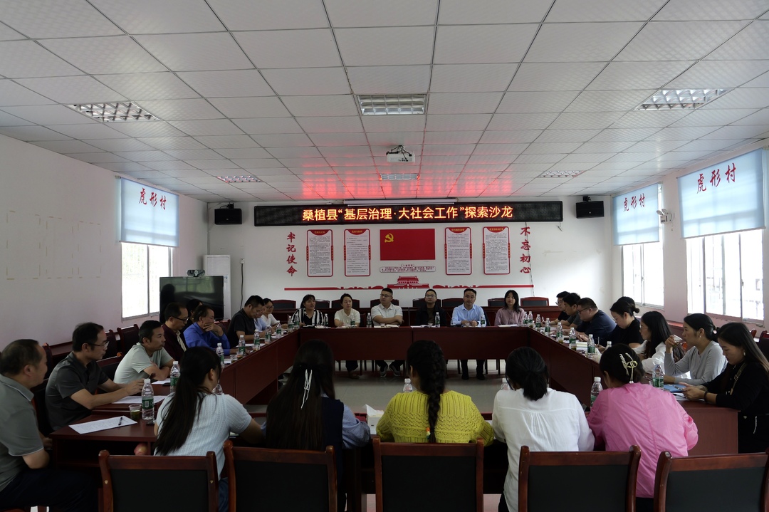 桑植县举办第二期“基层治理·大社会工作”探索沙龙活动