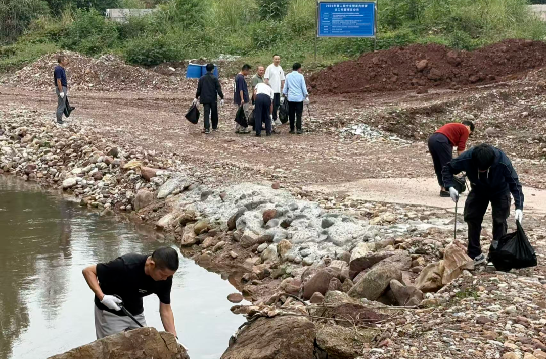 瑞塔铺镇：党旗引领聚合力 全域整治焕新颜