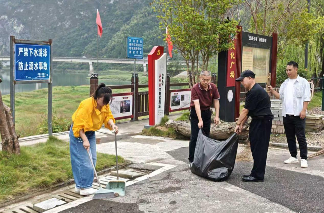 洪家关白族乡：聚力环境提质 擦亮红色故里底色