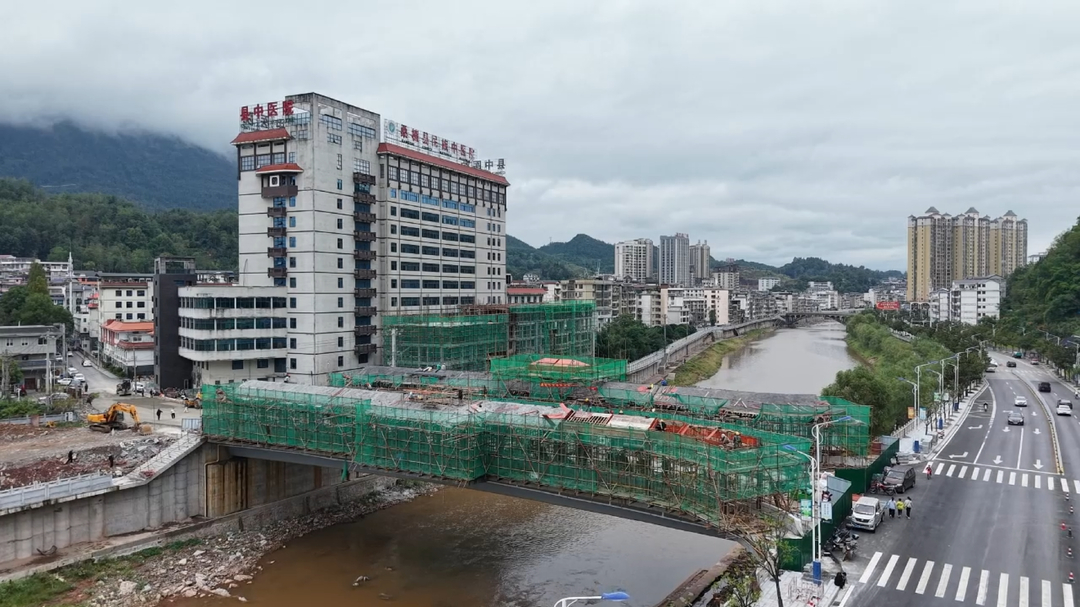国庆攻坚抢进度!桑植澧兰大桥将于10月18日通车