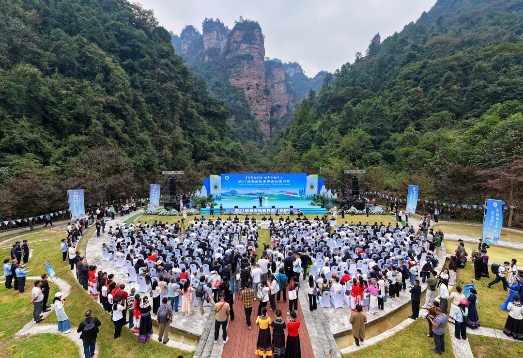 森保节特辑丨第21届湖南张家界森林保护节在桑植县峰峦溪国家森林公园举行