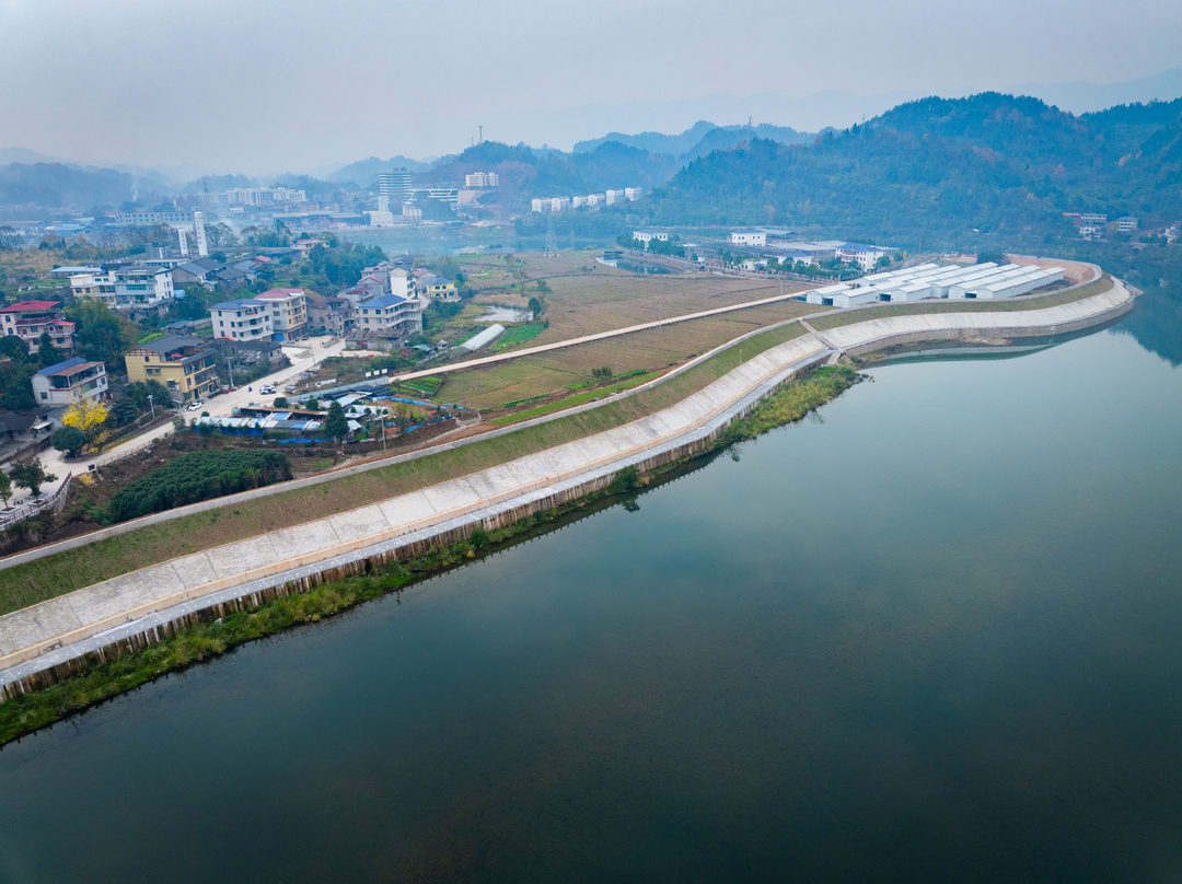 奋进桑植丨蓄水稳民生用水 筑堤守河湖安澜