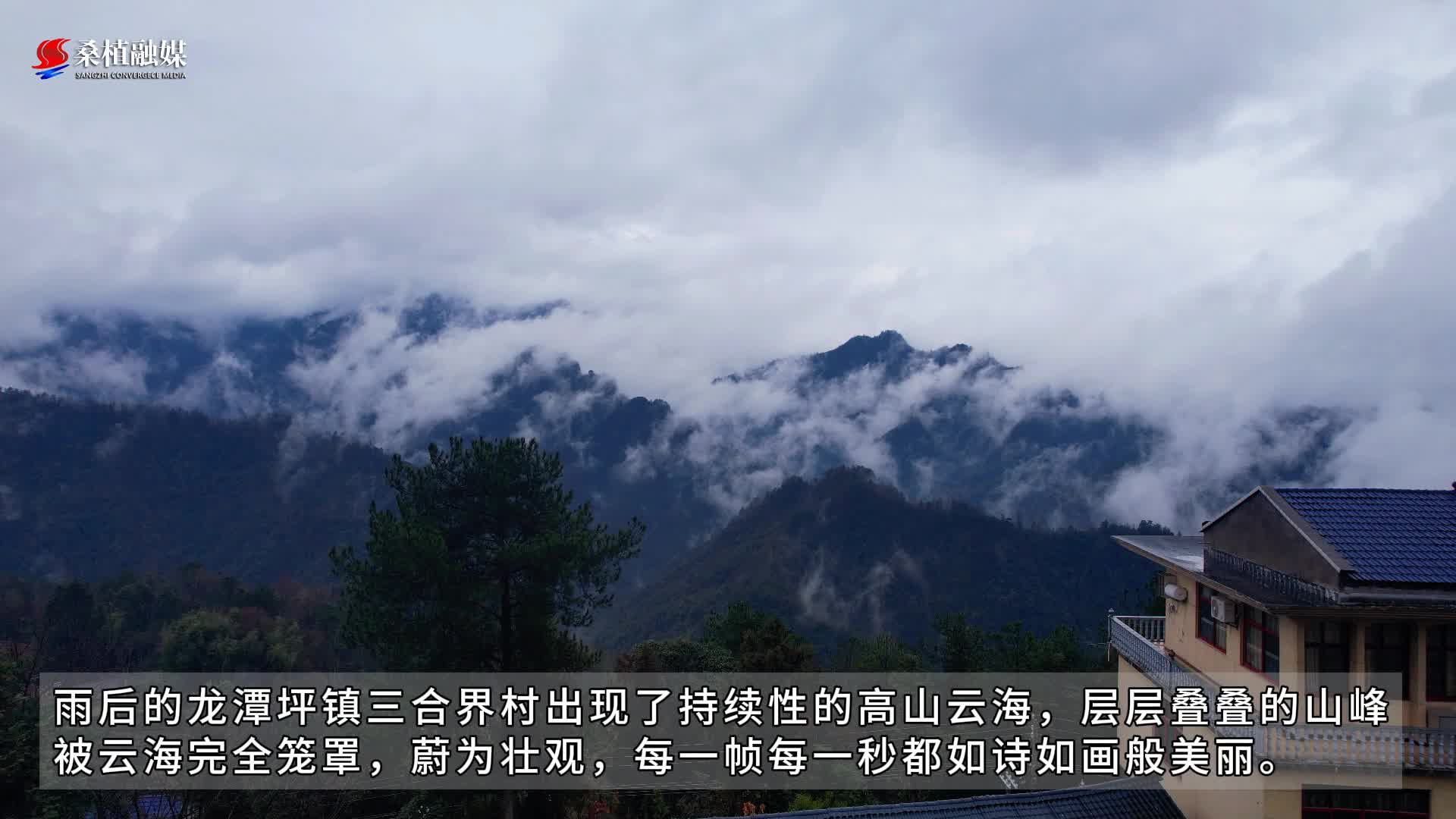 雨后的乡村美景#桑植#云海