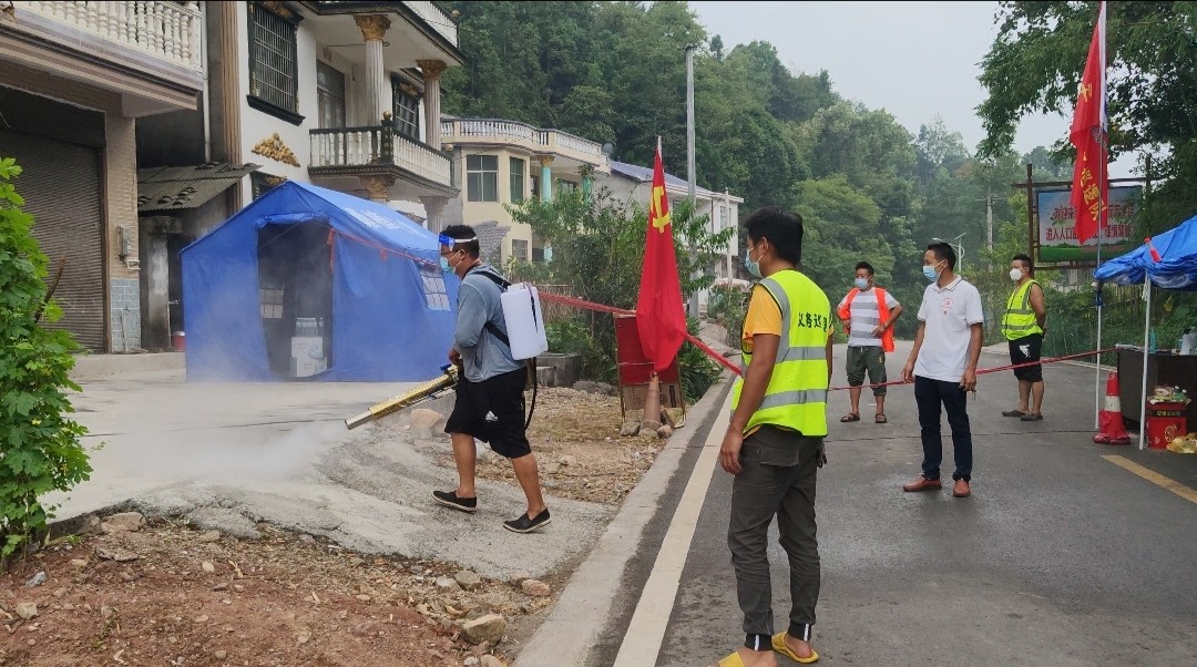 走马坪白族乡：硬核消毒设备暖人心