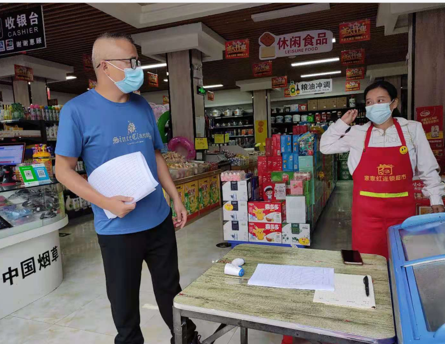 上河溪乡开展食品安全“护老”行动专项整治
