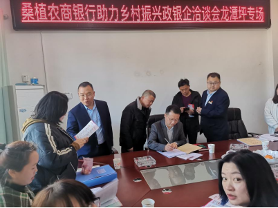 龙潭坪镇：引进金融“活水”  做好金融服务
