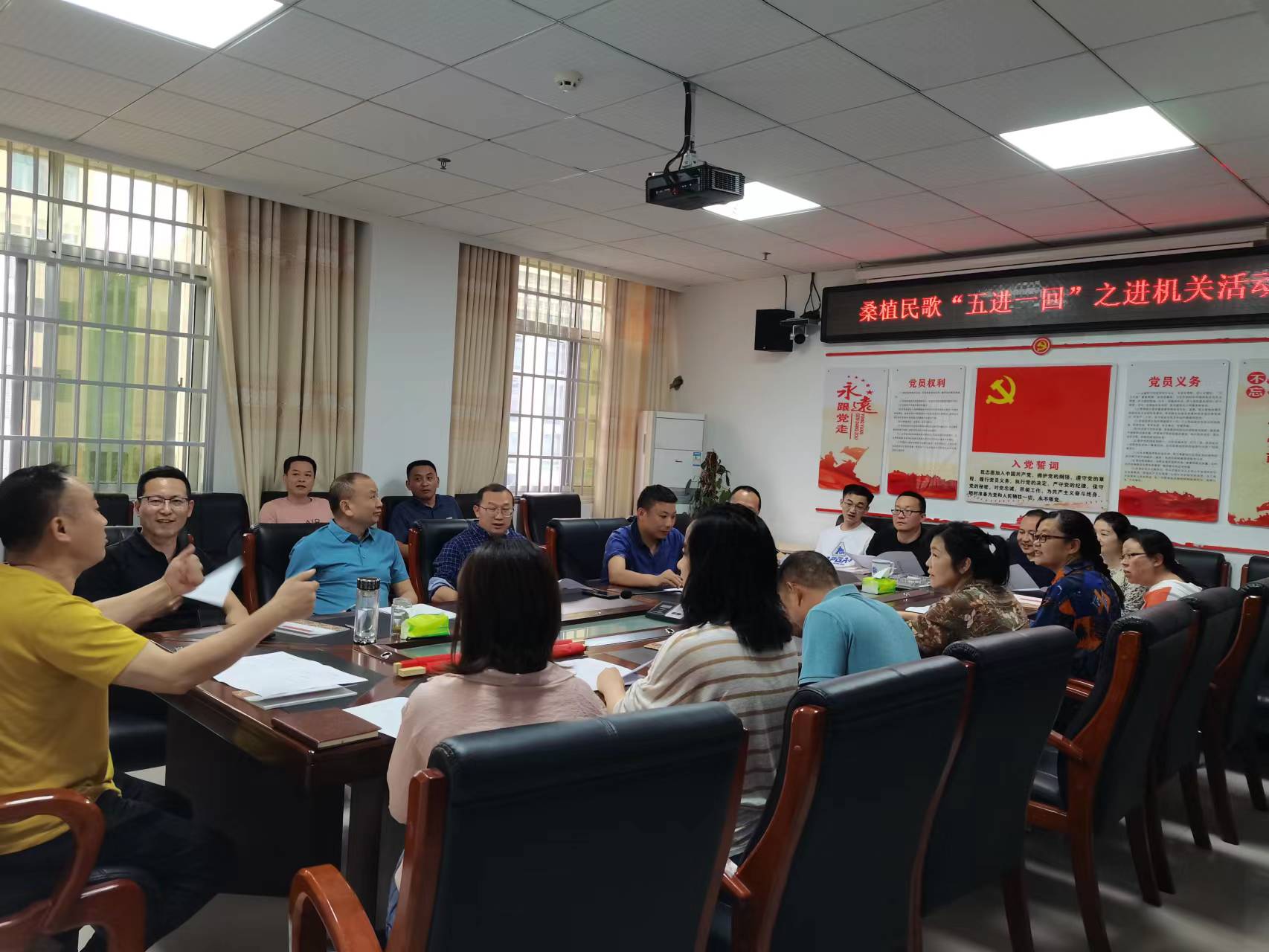 县委政法委机关：唱响桑植民歌  传承民族精神