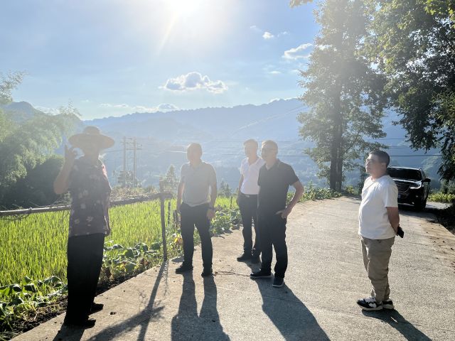 人潮溪镇全力以赴开展抗旱救灾工作