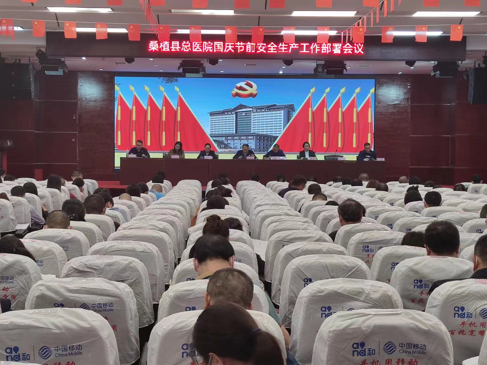 桑植县总医院：喜迎二十大  全力保平安