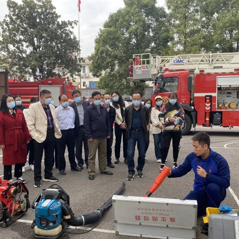 县司法局开展消防知识学习和体验活动