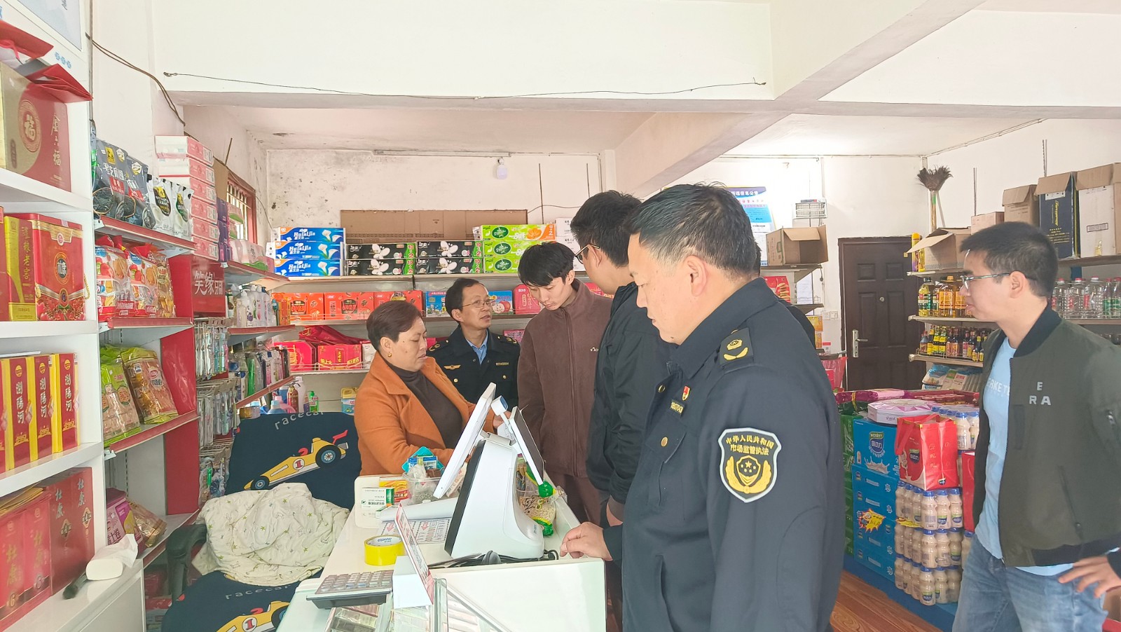 廖家村镇开展食品安全专项检查