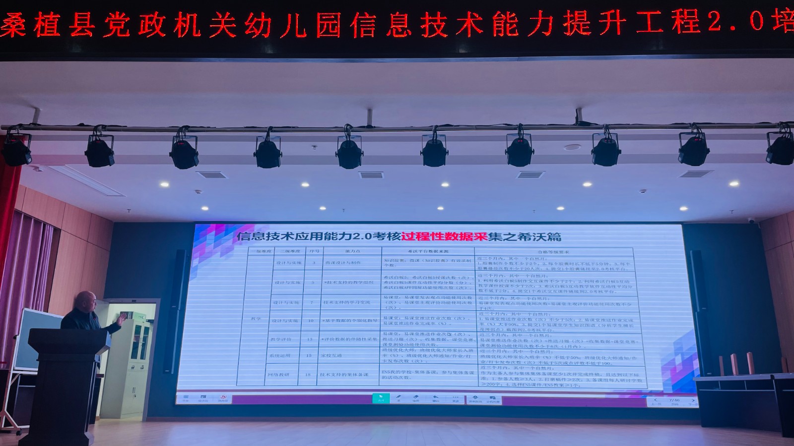 桑植县党政机关幼儿园：信息技术培训  助力日常保教