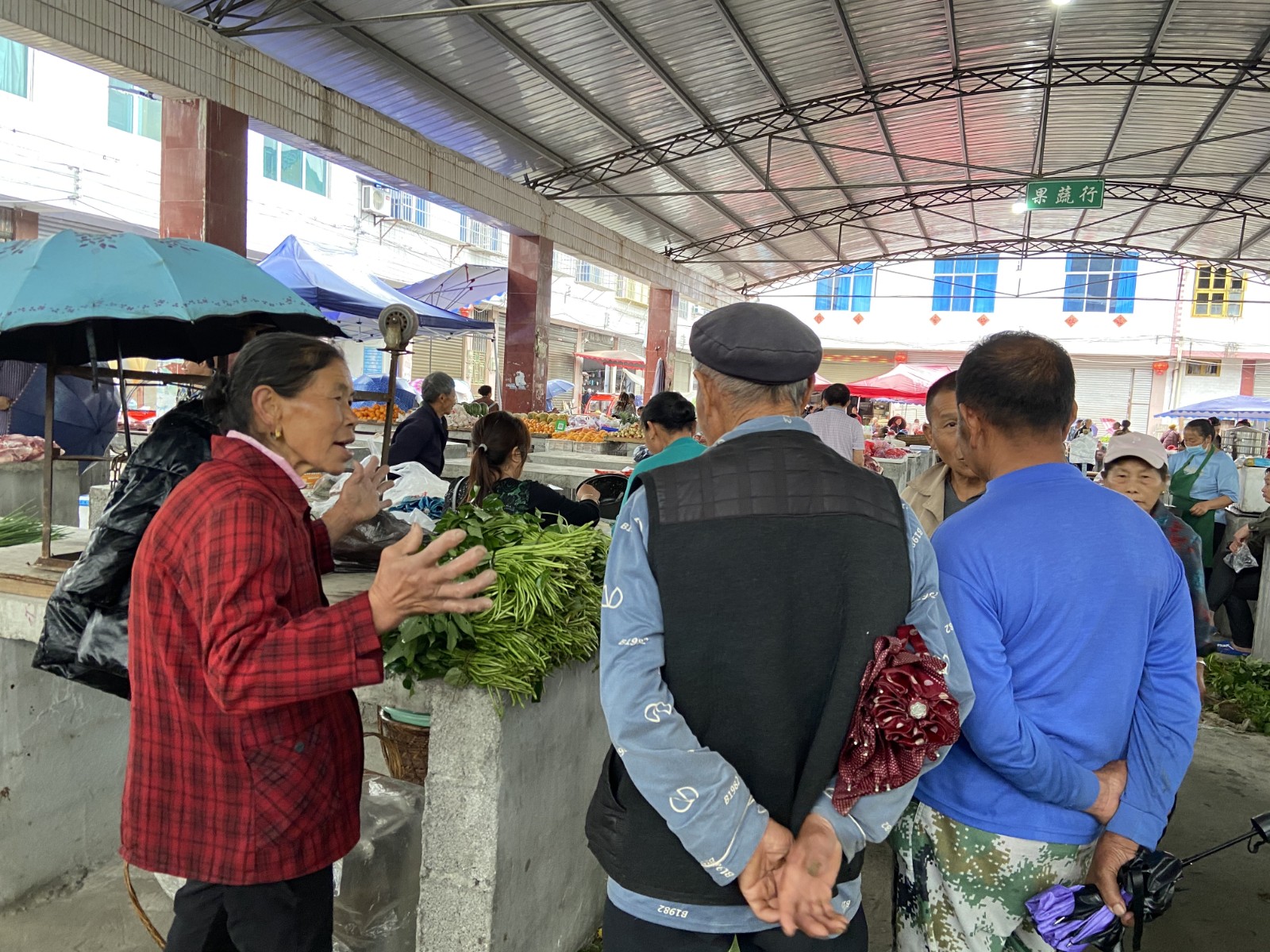 桑植县陈家河镇集贸市场改造升级完成