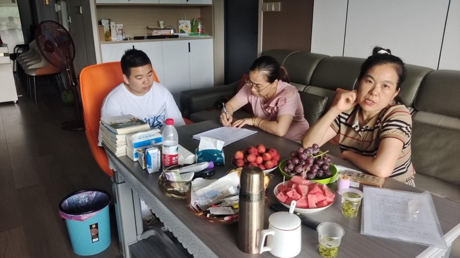 桑植县澧源中学开展暑期防溺水学生家访活动