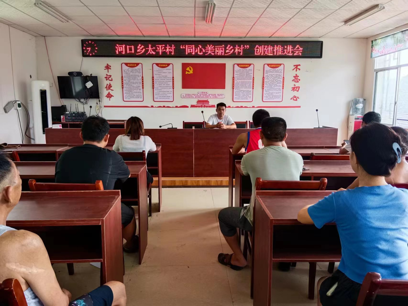 河口乡：聚力同心创建 共绘秀美乡村