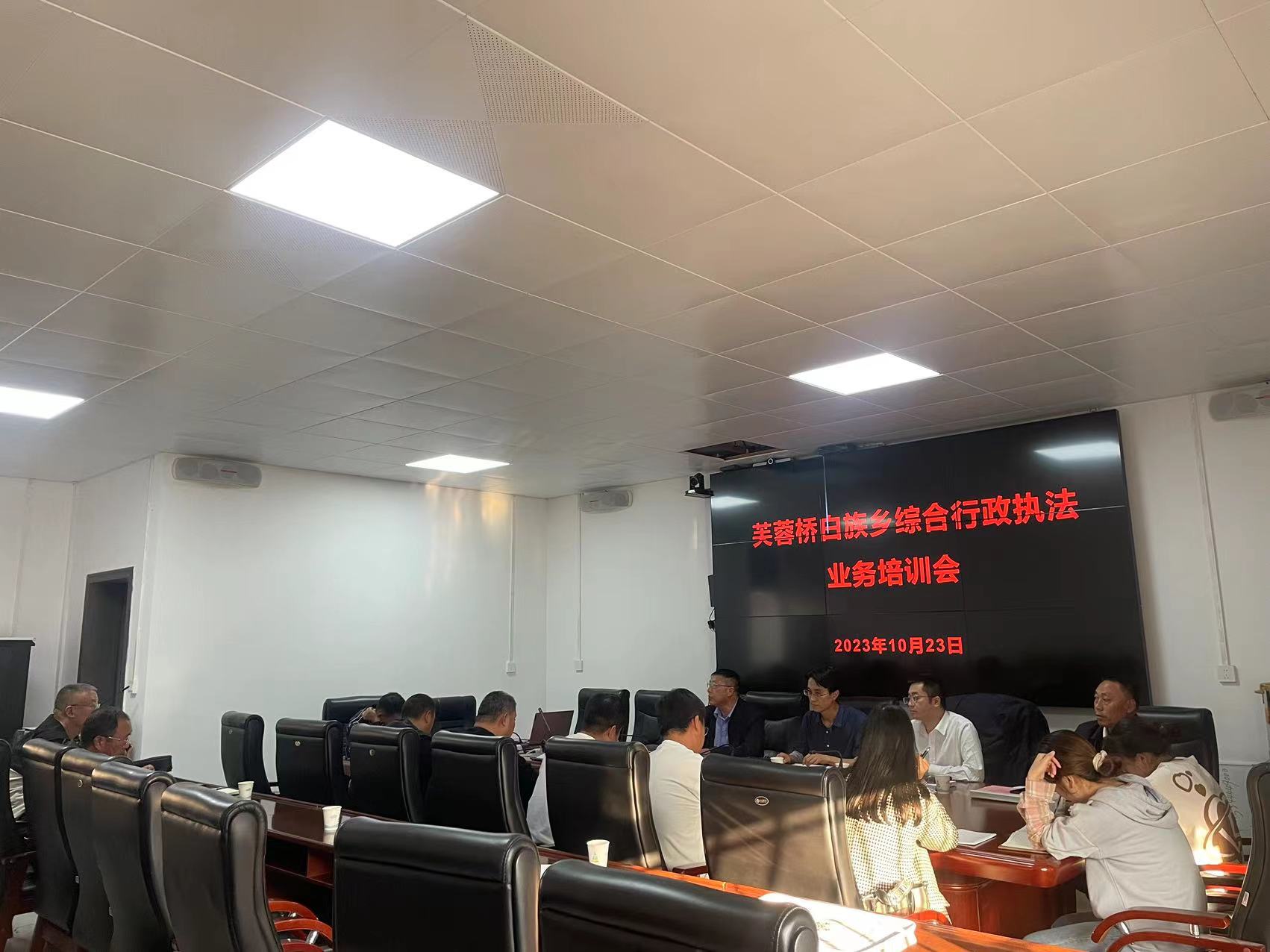 芙蓉桥白族乡： 强化行政执法力量 铸造控违治违“利剑”