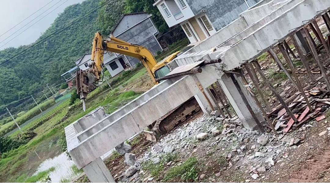 控违治违丨廖家村镇：治理违建零死角 拆除违建零容忍