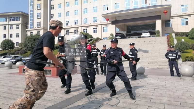 桑植县机关事务服务中心：反恐防暴演练 筑牢安全防线