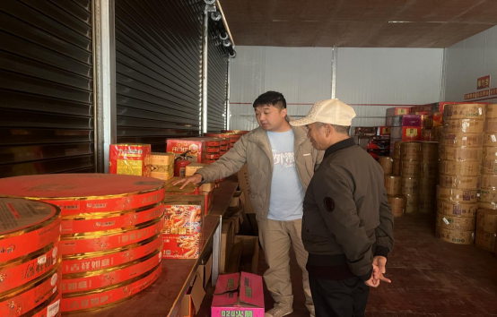 竹叶坪乡开展烟花爆竹零售点及经营场所安全隐患排查