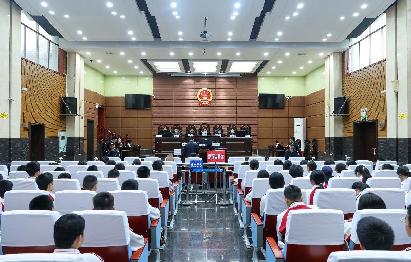 少年学法护生灵·法典护航守生态——桑植法院公开审理涉野生动物民事公益诉讼案