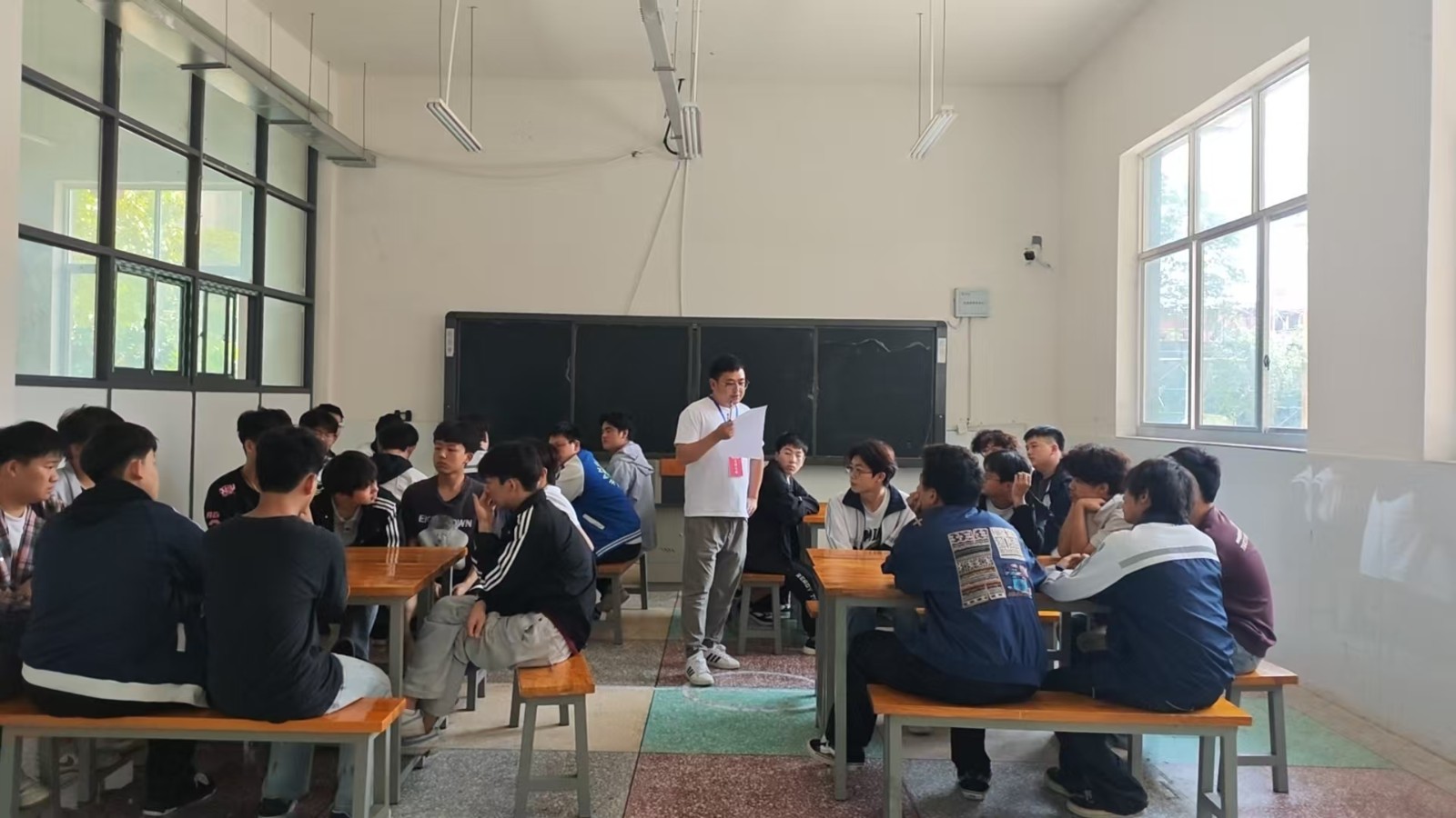 桑植县职业中等专业学校2023级中高职贯通培养“三二分段”转段考核举行