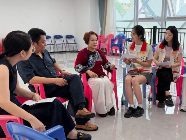 湖南师范大学新传院实践团对话桑植民歌传承人 探寻“声景交融”活态传承之路